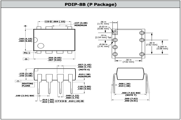 PDIP-8B (P Package)