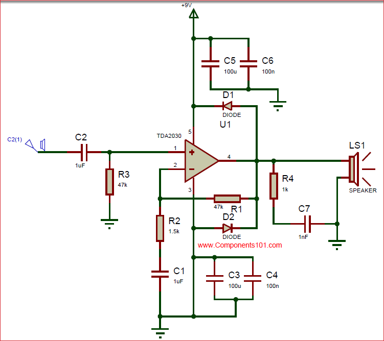 TDA2030A Audio Amplifier  Pinout Features Equivalent 