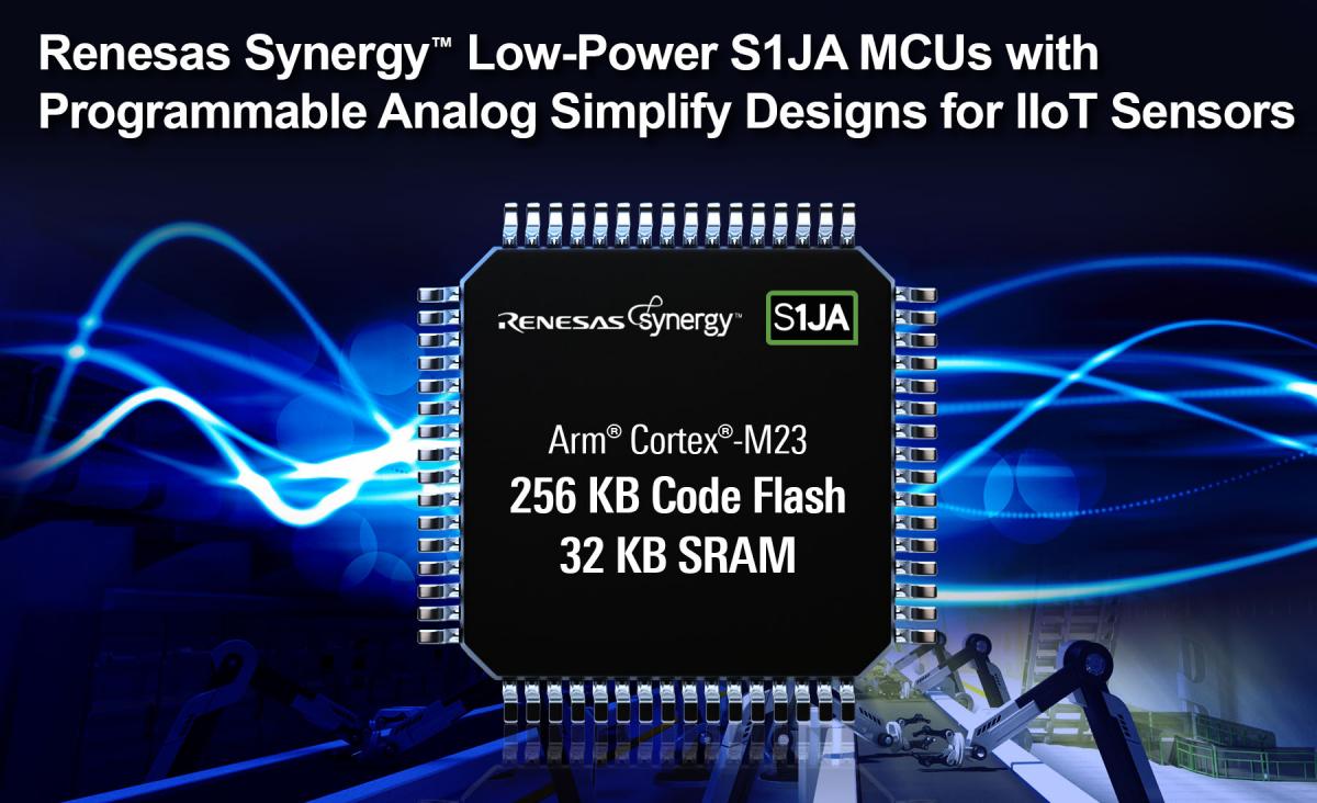 S1JA MCUs with 48MHz Arm Cortex M23 for Low Power Industrial IoT Sensor Applications S1JA MCUs with 48MHz Arm Cortex M23 for Low Power Industrial IoT Sensor Applications