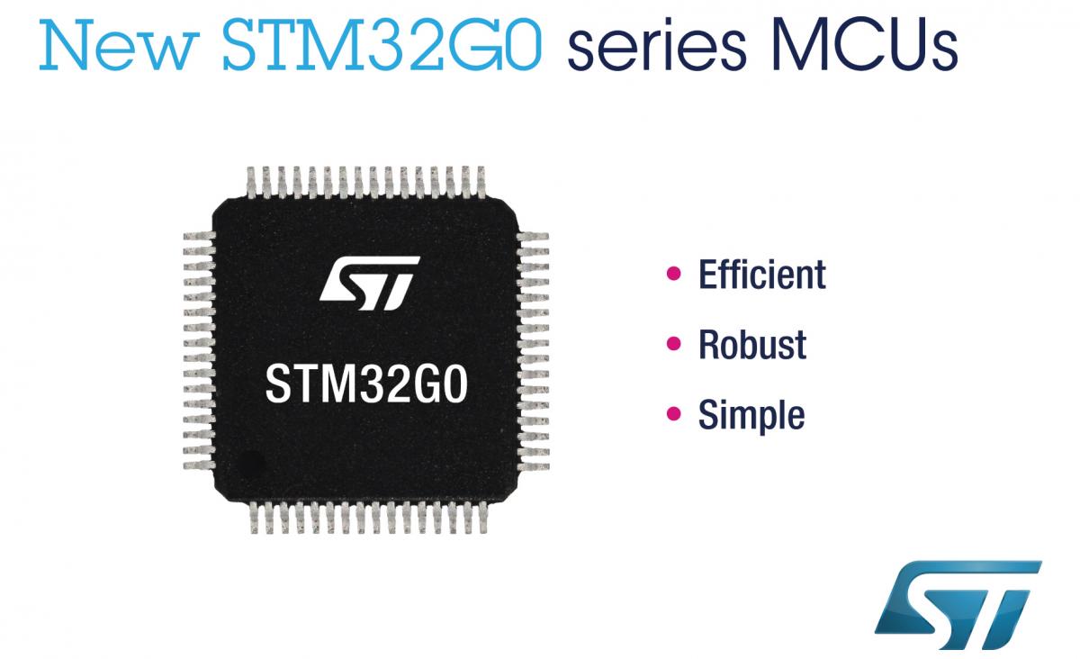 STM32G0 – Entry-level Arm Cortex-M0+ MCUs for low power consumption and large memory applications STM32G0 – Entry-level Arm Cortex-M0+ MCUs for low power consumption and large memory applications