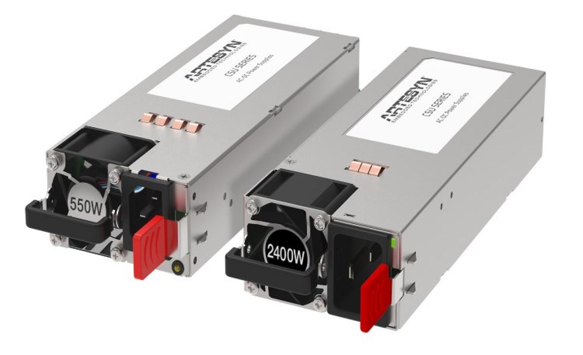 550W to 2400W CSU Series AC-DC Power converters for Computer and Network Equipment
