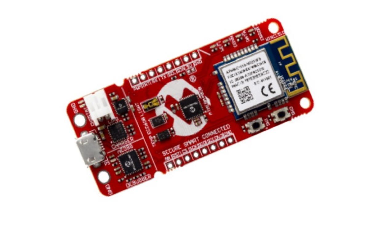 AVR IoT WG - Development Board from Microchip for Secure and Easy Communication with Google Cloud