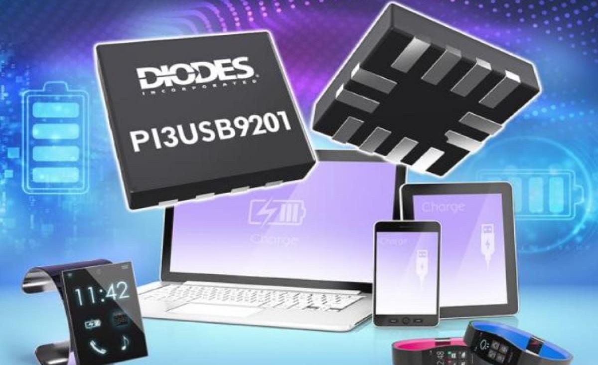 PI3USB9201 - USB BC 1.2 Compliant Battery Charging Detector IC to Simplify Host and Client Design