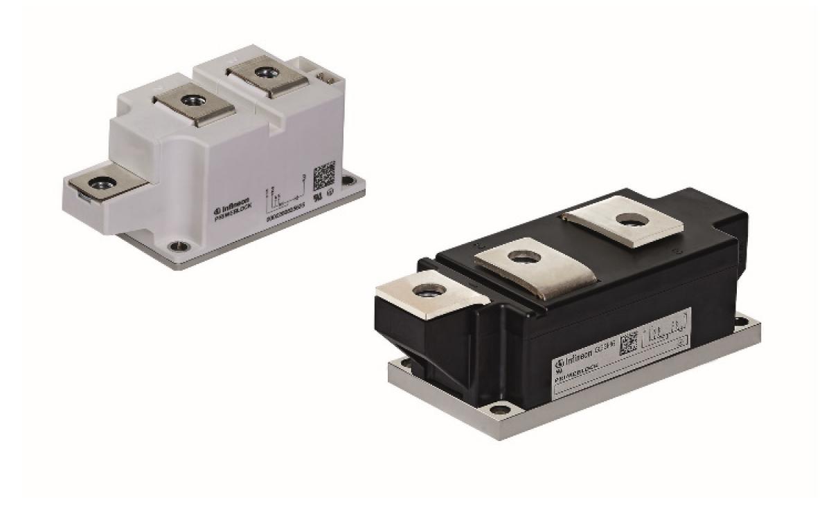 High Performance Thyristor/Diode Prime Block Modules for Drives and UPS Applications