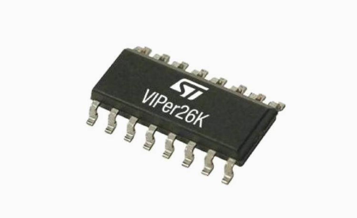 VIPer26K Converter Features High MOSFET Breakdown Voltage 1050V VIPer26K Converter Features High MOSFET Breakdown Voltage 1050V