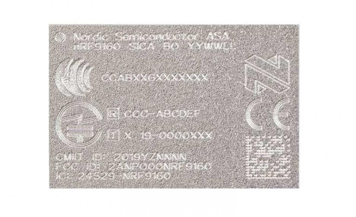 nRF9160 SiP with integrated LTE-M/NB-IoT modem and GPS nRF9160 SiP with integrated LTE-M/NB-IoT modem and GPS