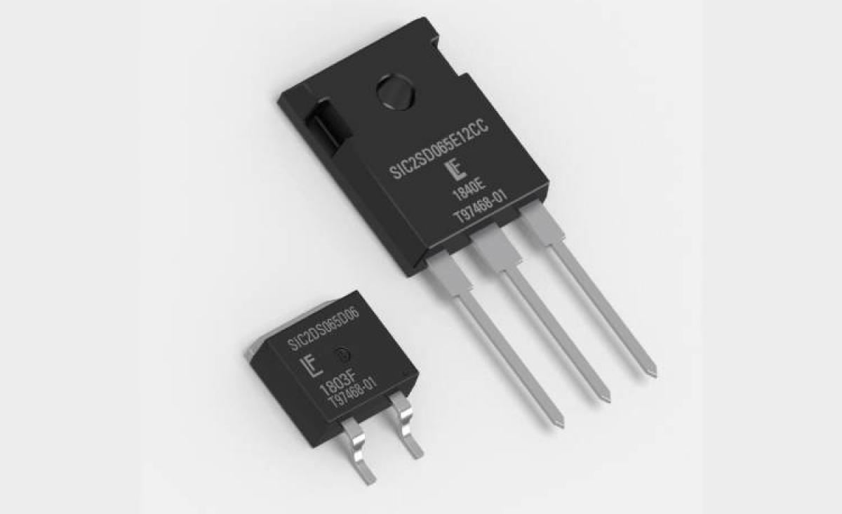 650V SiC Schottky Diodes with Current Ratings from 6A to 40A 650V SiC Schottky Diodes with Current Ratings from 6A to 40A