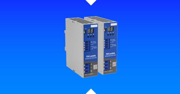  DIN-rail mount isolated DC-DC converters with 120 W and 240 W outputs