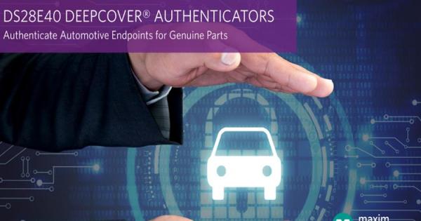 DS28E40 DeepCover Automotive Secure Authenticator