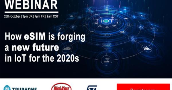 Webinar on How eSIM Enables New Flexibility for IoT Applications