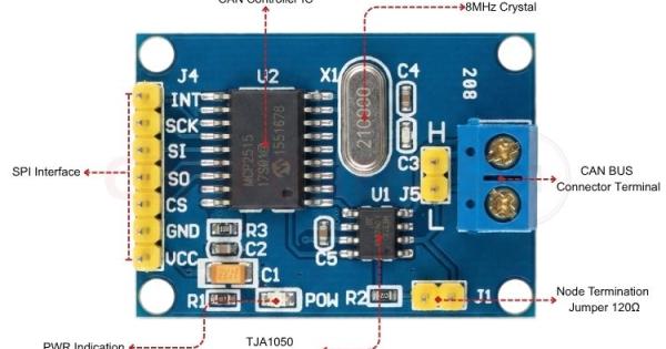 MCP2515 CAN Controller Module