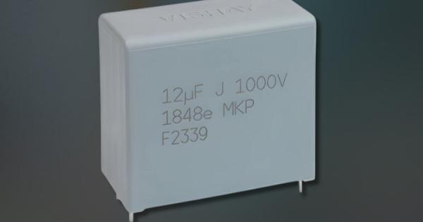 Vishay Launches High Temperature Automotive Capacitor For EVs