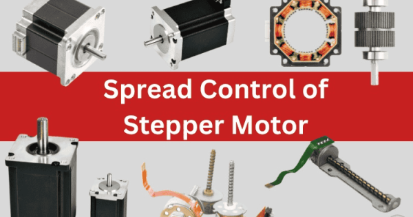 Spread control in stepper motor