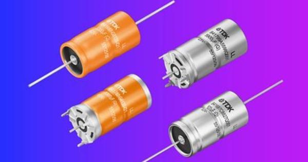 Vibration-Resistant Axial Capacitors up to 125V  