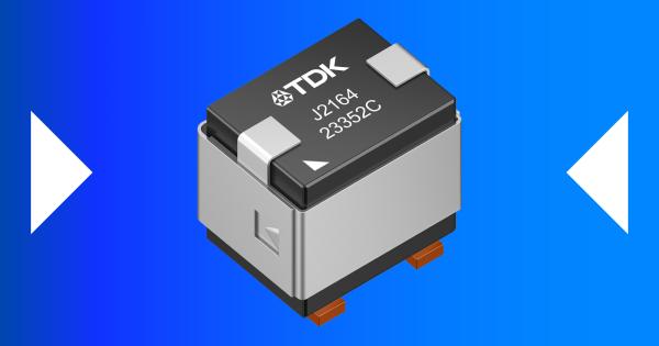 TDK EP21 SMD common-mode choke inductor for high-current EMI filtering
