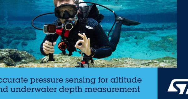 Underwater Depth Sensor for Wearables and Sports Cameras