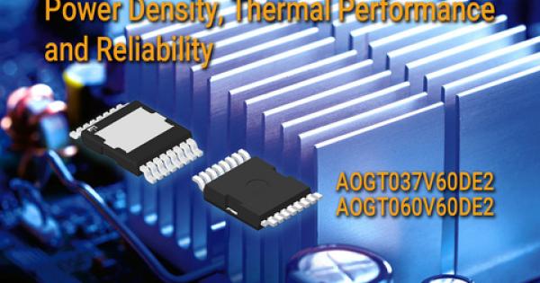AOS αMOS E2 600V Super Junction MOSFETs