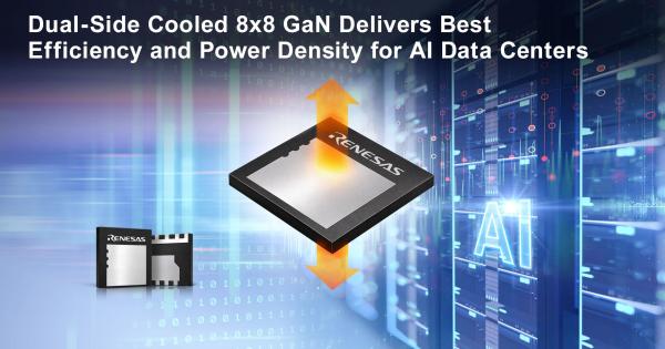 Renesas TP65H020G4PLSGBD 650V GaN Dual-Side Cooled Device