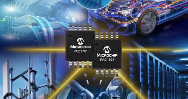 Microchip PAC1761 and PAC1861 Digital Power Monitors