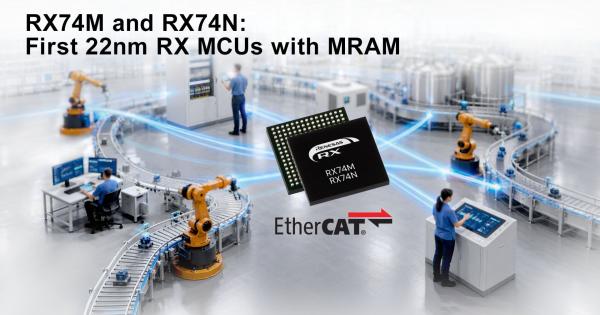 Renesas RX74M and RX74N Flagship 32-bit MCUs