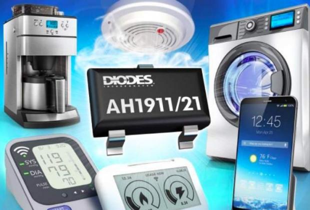 AH1911/AH1921 – Ultra Low Power Digital Omnipolar Hall-Effect sensor