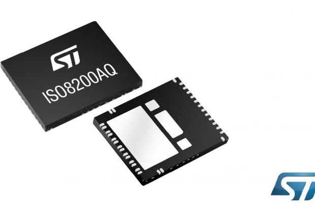 ISO8200AQ - Isolated High-Side Smart Power switch with SPI for Factory automation
