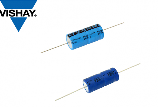 Axial Aluminum Electrolytic Capacitors from Vishay