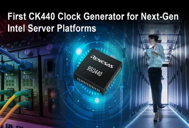 Low-Jitter CK440Q-Compliant 9SQ440 Clock Generator IC