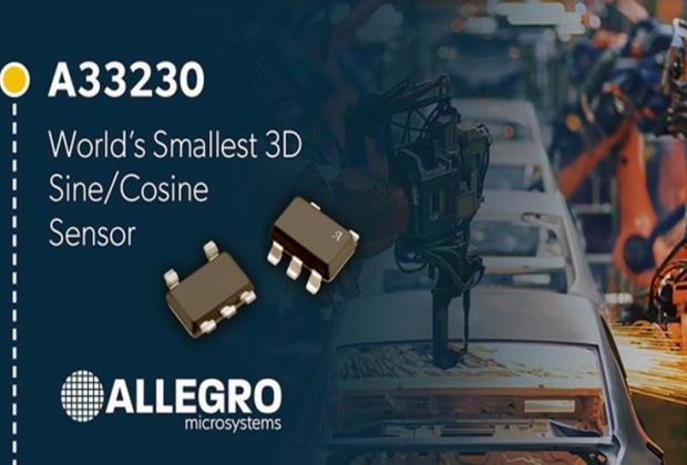 3D Hall-Effect Sensor IC with Sine/Cosine Outputs