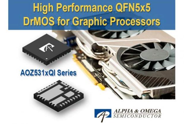 AOZ531xQI Series DrMOS Targeting Multiphase VR Regulators