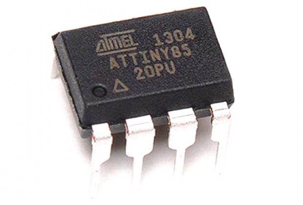 attiny85 port pins address