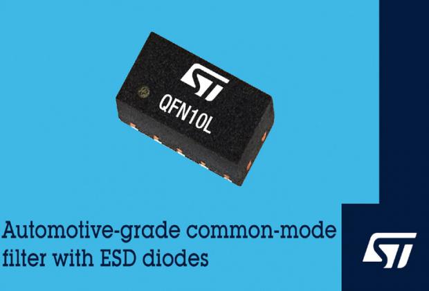 STMicroelectronics' Automotive Grade Common Mode Filter