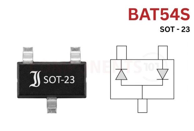 BAT54S SOT-23 Schottky Diode
