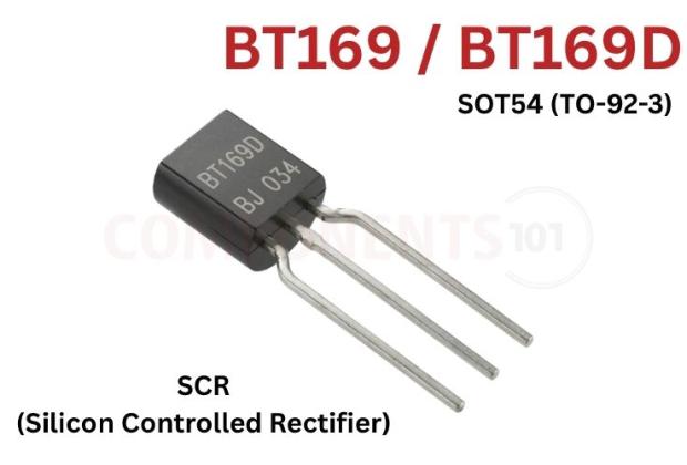 BT169 TO-92 Sensitive Gate Silicon Controlled 