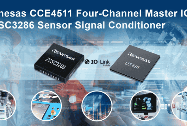 CCE4511 Four Channel Master IC and ZSS3286 Sensor Signal Conditioner