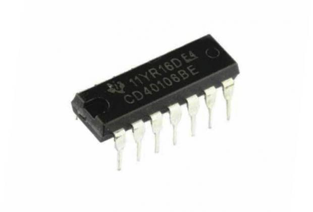 CD40106 Hex Schmitt-Trigger Inverter IC