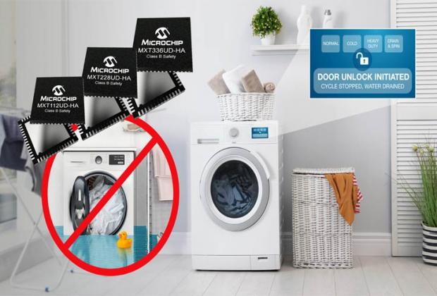 maXTouch MXT336UD-MAUHA1 Capacitive Touchscreen Controllers from Microchip