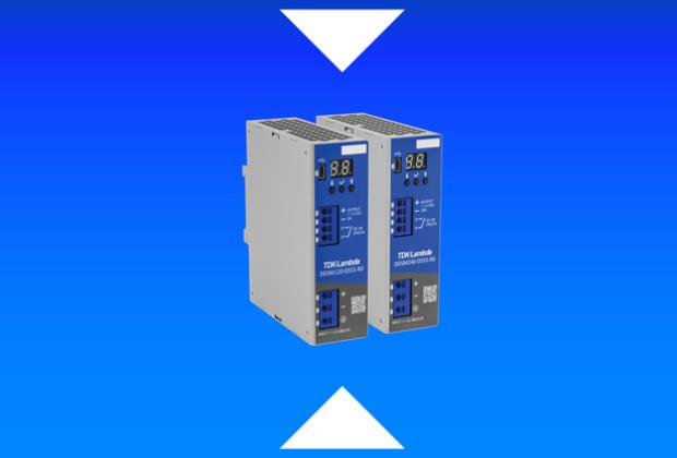  DIN-rail mount isolated DC-DC converters with 120 W and 240 W outputs