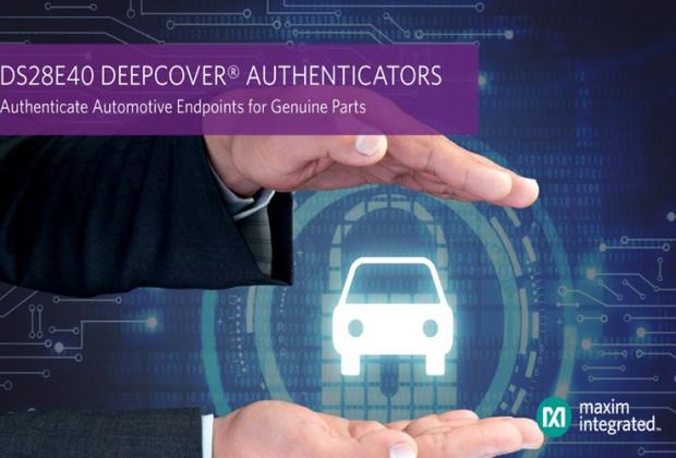 DS28E40 DeepCover Automotive Secure Authenticator