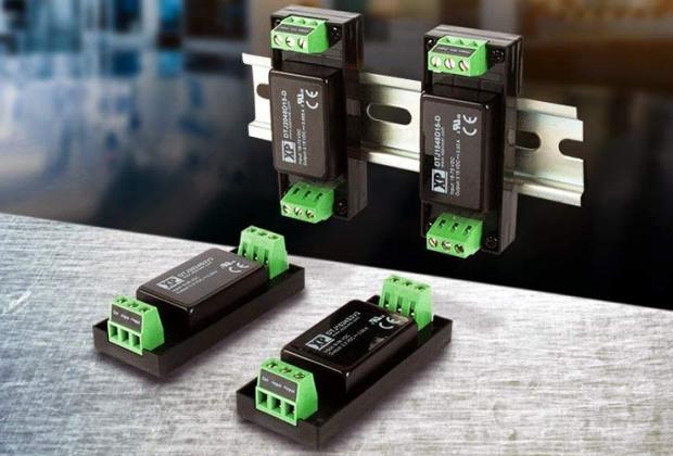 DTJ15 and DTJ20 – Rail Mount DC-DC converters