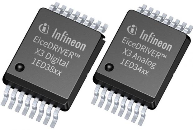 EiceDRIVER X3 Enhanced Analog (1ED34xx) and Digital(1ED38xx) Gate Driver ICs