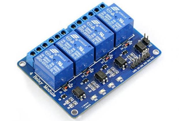 5V Four-Channel Relay Module