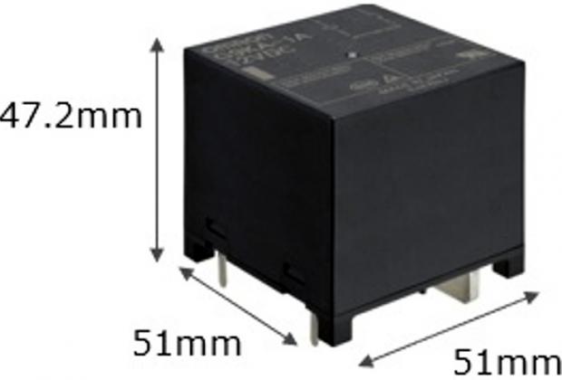 OMRON's G9KA High Power PCB Relay