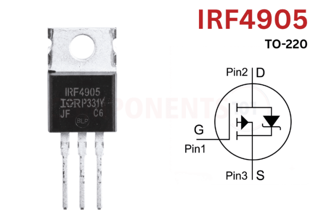 IRF4905 P-channel Power MOSFET