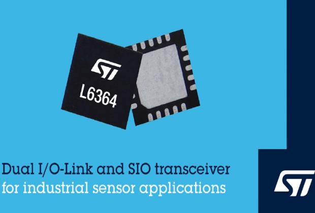 L6364 - Configurable Dual I/O-Link and SIO Transceiver 