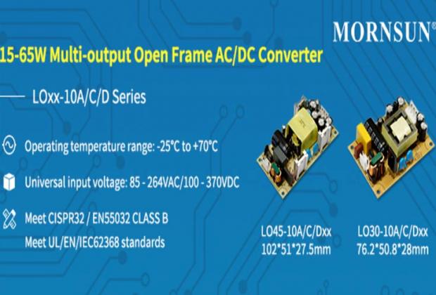 LOxx-10A/C/D series of Multi-Output Open Frame AC/DC Converters