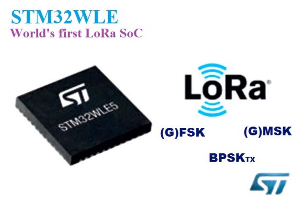 LoRa SoC STM32WLE5 