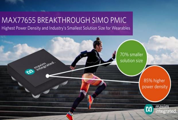 MAX77655 SIMO PMIC from Maxim Integrated