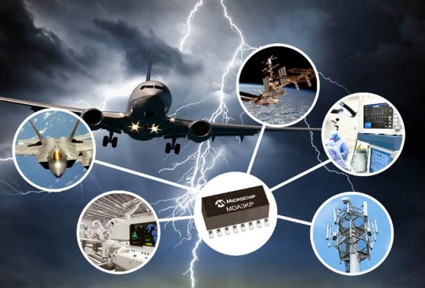 Microchip's MDA3KP Rugged TVS Diodes 