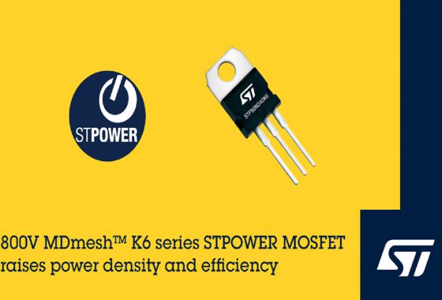 MDmesh K6 800V Power MOSFETs